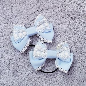 BTSSB Blue Hair Ribbons